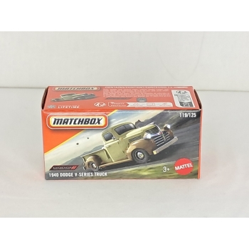 Matchbox 1:64 Dodge V-Series Truck 1940 green